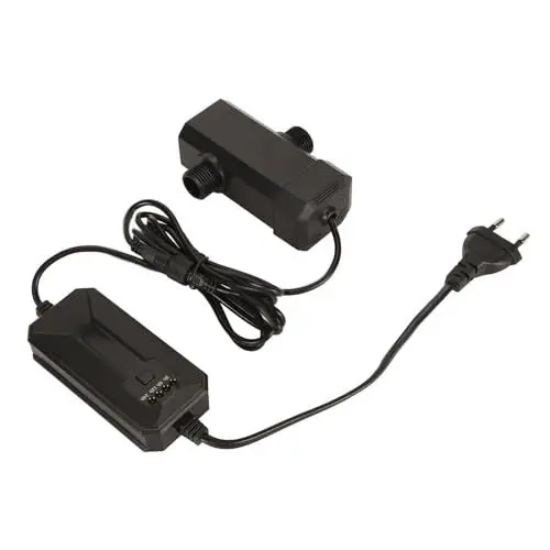 Produktbild: Aquarium-Reinigungsleuchte, 4-stufige ABS-Timer-Funktion, Algenentfernung, Aquarium-Reinigungsleuchte, 3 Aquarium-Wasserauslässe (EU-Stecker 220 V)