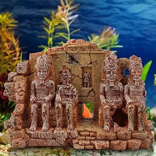 Produktbild: Aquarium-Dekoration Marine Aquarium Ornament Kunstharz Haus verstecken Buddha Statue Höhle Dekor