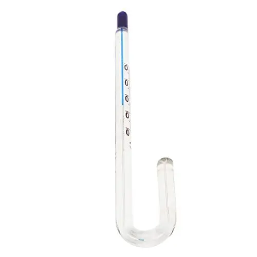 Produktbild: Aquarium-Glasthermometer, Tragbares Aquarium-Thermometer, Professionelle Hohe Genauigkeit für Aquarien (0,39 Zoll)