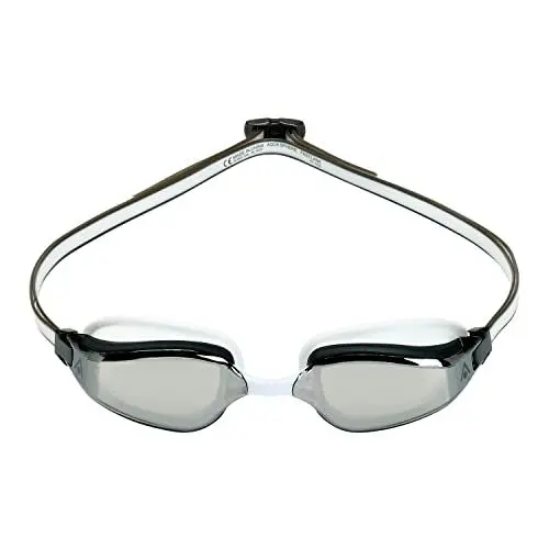 Produktbild: Aquasphere Fastlane | Schwimmbrillen, Schwimmbrillen für Männer und Frauen mit UV-Schutz und Silikondichtung, SILVER TITANIUM MIROR