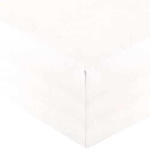 Produktbild: aqua-textil Royal XL Spannbettlaken Boxspringbett Wasserbett 200x220-220x240 cm Schnee weiß 210g/qm Jersey Mako Baumwolle Elasthan Spannbetttuch