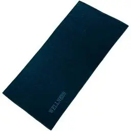 Produktbild: aqua-textil Wellness Saunatuch XXL 90 x 220 cm Uni dunkel blau Baumwolle Frottee Sauna Handtuch Strandtuch