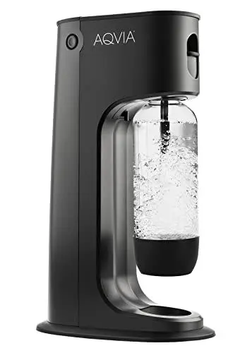 Produktbild: Aqvia Balance Wassersprudler inkl. BPA freier Flasche (Schwarz)