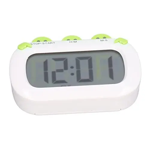 Produktbild: AQXREIGHT Digitaler Küchentimer, Großer LCD-Multifunktions-Countdown-Timer für Küche, Kochen, Studium, Verwendung, Lerntimer, Trainings-Timer, Eieruhr Zum Kochen von Eiern (Green)