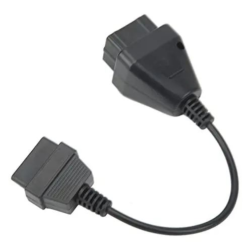 Produktbild: Adapter Konverter 12-polig auf OBD2 Professionelles Auto-Diagnosekabel geeignet für alle Modelle mit 12-poliger Schnittstelle