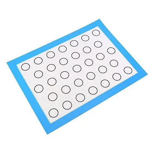 Produktbild: aqxreight Antihaftbeschichtete Silikon-Backmatte, Ofen-Gebäckeinlage für die Küche zu Hause (Blaue Farbe)