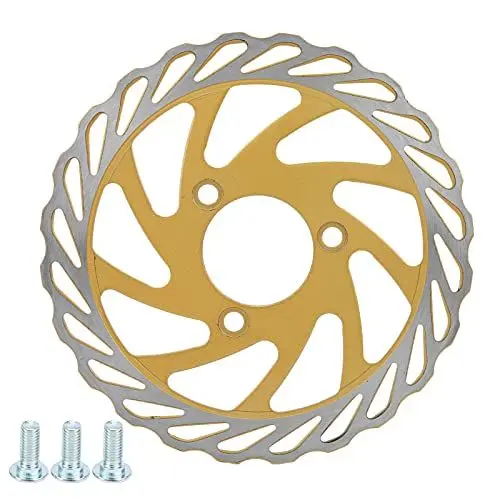 Produktbild: Ymiko Motorrad Bremsscheibe 230mm 402 Edelstahl Unifür Versal für Motorradreparatur Modifikation Disc-Motorrad-Edelstahl-Bremsscheibe Vorne