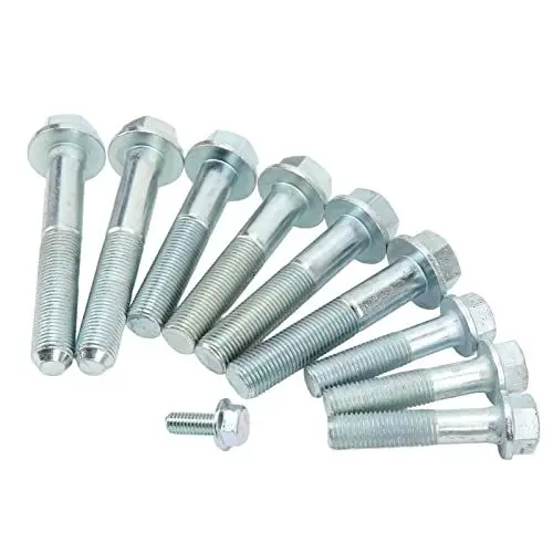 Produktbild: aqxreight Getriebeschrauben-Kit, 10-teiliges Getriebeschrauben-Kit der K-Serie, Glockengehäuse, Starterölwannenschrauben, Ersatz für Acura K20 K24 Motor