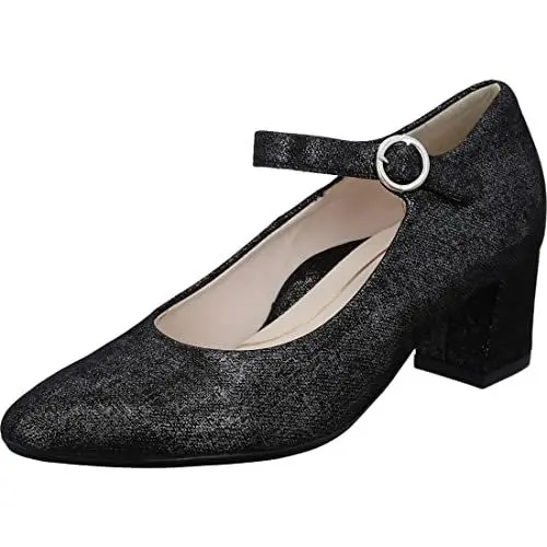Produktbild: ARA Damen London Pumps, Schwarz, 41.5 EU Schmal
