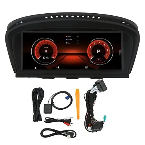 Produktbild: Aramox Auto o Stereo, 8,8-Zoll-Touchscreen-Autoradio, DVD-Multimedia-Player, GPS-Navigation für 3er E90 E91 E92 E93 2005-2008 (für CIC-System)