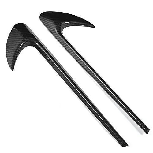 Produktbild: Aramox Auto spoilerlippe Dekoration Emblem, Auto Aufkleber Dekoration klasse Carbon Fiber Passend für CES CLS Klasse W205 W213