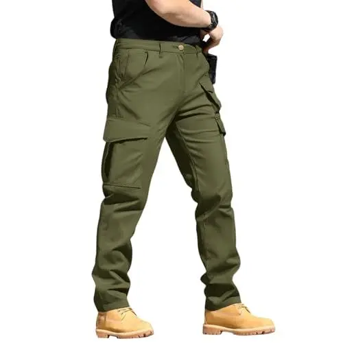 Produktbild: Arbeitshosen Männer Baggy Lang Herbst Pants Wildnis Lässig Tactical Hose Zip Off Outdoor Hosen Für Herren Sommer Taktische Hose Bergsteiger 2#armeegrün S DE