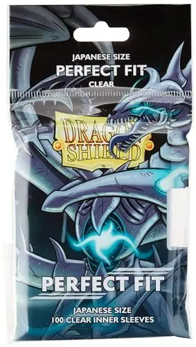 Produktbild: Arcane Tinmen Dragon Shield Japanese Size Inner Sleeves - Clear Qyonshi (100 Sleeves)