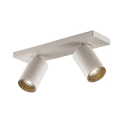 Produktbild: Arcchio Wandstrahler, Deckenstrahler 350° drehbar 90° schwenkbar Wandspot Deckenspot Wandlampe Deckenlampe 2x GU10 ohne Leuchtmittel Strahler Spot