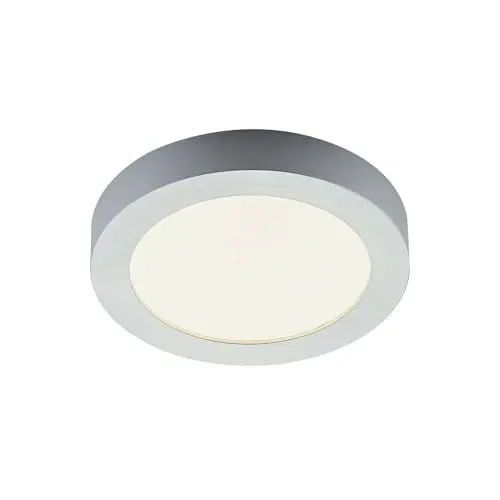 Produktbild: Arcchio LED Deckenlampe Marlo (spritzwassergeschützt (Modern) in Alu (1 flammig,) - Bad Deckenleuchte Lampe Badezimmerleuchte
