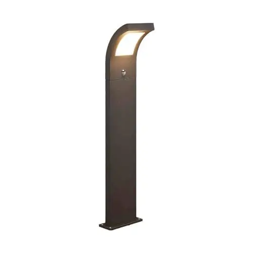 Produktbild: Arcchio LED Wegeleuchte/Pollerleuchte mit Bewegungsmelder, 100 cm Wegelampe spritzwassergeschützt IP54 13,5W Außenleuchte