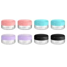 Produktbild: Arcjunys 8 Stück Döschen 10g Kleine Dose Cremedose Mini Dosen Mini Dose Kleine Döschen mit Deckel für Lipgloss Kosmetik Salben Nailart Lippenbalsam
