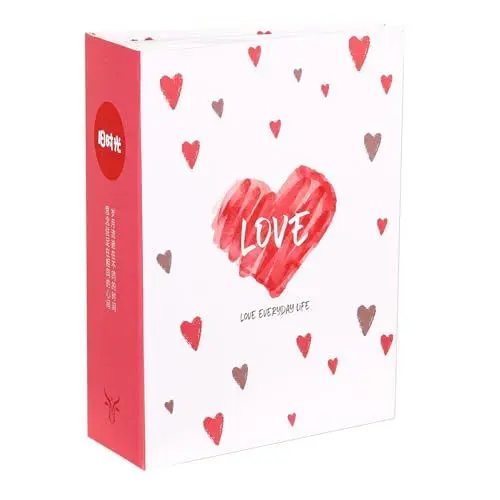 Produktbild: Arcjunys Fotoalbum Einsteckalbum Photo Album Fotoalben Kleines Fotoalbum zum Einstecken Erinnerungsbuch für Fotos Kunstwerke Zeichnungen Postkarten 100 Taschen