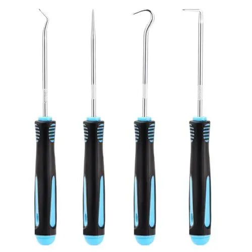 Produktbild: Arcjunys Haken Werkzeug Haken- und Pick-Set Wellendichtring Werkzeug Hook and Pick Set Haken-Satz O-Ring-Haken für Auto und Elektronik-Wartungswerkzeugen 4 Stück