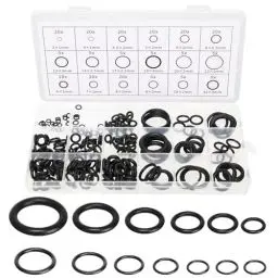 Produktbild: Arcjunys O Ring Sortiment Dichtungsringe Set O Ringe Sortiment 18 Größen Dichtungen O-Ringe O-Ring Sortiment Dichtungsring Dichtungsset für Schlauch Sanitär Wasserhähne Automobil Reparatur 225 Stück