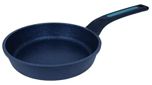 Produktbild: Arcos Serie Thera | Antihaft-Pfanne | Aluminiumguss | Geeignet für jede Küche | Ergonomischer Kunststoff- und Silikongriff | Energiesparsystem | Spülmaschinenfest | Farbe Schwarz und Blau (16 cm)