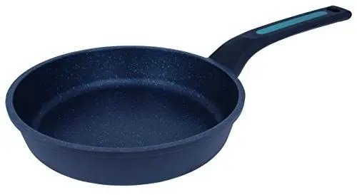 Produktbild: Arcos Serie Thera | Antihaft-Pfanne | Aluminiumguss | Geeignet für jede Küche | Ergonomischer Kunststoff- und Silikongriff | Energiesparsystem | Spülmaschinenfest | Farbe Schwarz und Blau (18 cm)