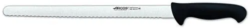 Produktbild: Arcos Kuchenmesser Flexibel 35 cm - Gezahnte Edelstahlklinge NITRUM - Präziser Schnitt - Schwarzer Polypropylen-Griff - Serie 2900