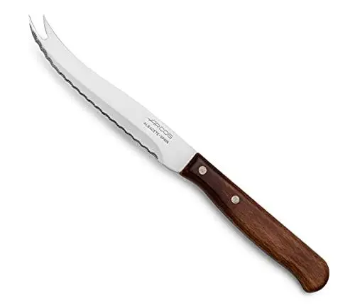 Produktbild: Arcos Serie Latina - Käsemesser - Klinge Nitrum Edelstahl 105 mm - HandGriff Pack-Holz Farbe Braun