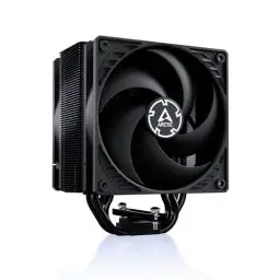 Produktbild: ARCTIC Freezer 36 (schwarz) - CPU Kühler mit Push-Pull für Intel & AMD, Single-Tower, Zwei druckoptimierte 120 mm P-Lüfter, Hydrodynamisches Gleitlager, 200–1800 RPM, inkl. MX-6 Wärmeleitpaste
