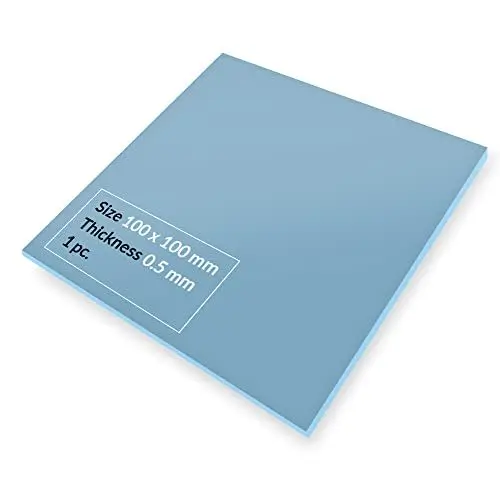 Produktbild: ARCTIC TP-3 Wärmeleitpad: Premium Performance Thermal Pad, 100x100x0,5 mm (stapelbar bis 2,0 mm ohne Leistungsverlust), 1 Stück - Hohe Leistung, sehr weich, Gap-Filler, Überbrückung von Unebenheiten