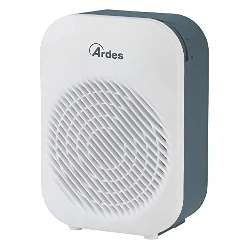 Produktbild: ARDES - ARAM4F14W Heizlüfter BALDO, Heizofen, 2 Leistungsstufen Eco/Comfort, Raumtemperatur-Thermostat, tragbarer Heizlüfter mit elegantem, kompaktem Design in Grau