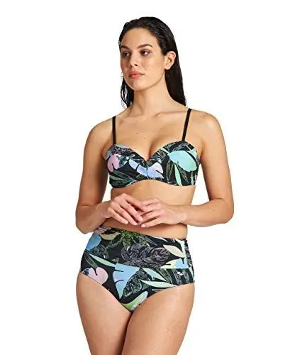 Produktbild: ARENA Damen Cecilia Two Piece Swimsuit, Black Multi-black, 40 EU