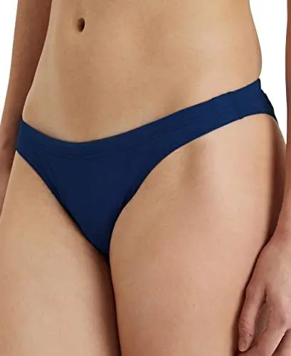 Produktbild: ARENA Damen Women's Team Swim Bottom Solid Badehosen Slip, Navy-white, 42 EU
