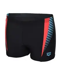 Produktbild: ARENA Herren Threefold Short Swim Trunks, Black-black-anguria, 3 EU