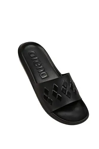 Produktbild: ARENA Herren Urban Slide Pool Flip Flops Schiebe-Sandalen, Diamonds Black Black, 41.5 EU