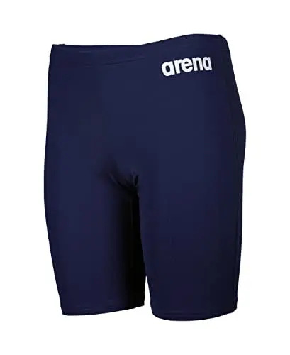 Produktbild: Arena Solid Team Junior Kinder-Badehose, Schnelltrocknender Schwimm-Jammer, MaxLife Eco Fabric mit Maximaler Chlorbeständigkeit und UV 50+ Schutz