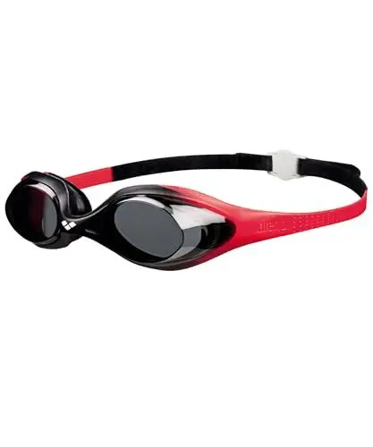 Produktbild: ARENA Spider Junior Schwimmbrille für Kinder, Schwimmbrille mit Anti-Beschlag und UV-Schutz, Selbstjustierender Nasensteg, Hypoallergene Silikondichtungen