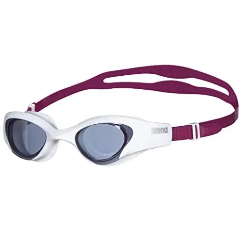 Produktbild: arena The One Damenschwimmbrille, Schwimmbrille mit Großen Gläsern, mit Antibeschlag-Behandlung und UV-Schutz, Selbstjustierender Nasensteg, Orbit-Proof-Dichtungen