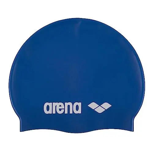 Produktbild: ARENA Unisex Jugend Classic Badekappen, Skyblue-White (77), Einheitsgröße EU