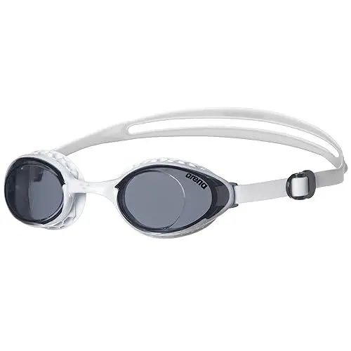 Produktbild: Arena Air-Soft Unisex-Schwimmbrille für Erwachsene, Schwimmbrille mit Großen Gläsern, mit Antibeschlag-Behandlung und UV-Schutz, Selbstjustierender Nasensteg, Air Seals