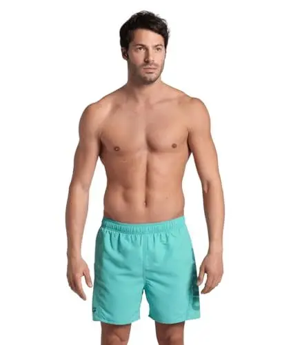 Produktbild: Arena Herren Fundamentals Logo Boxer Swim Trunks, Water-Navy, L EU