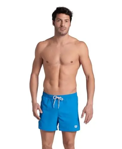 Produktbild: Arena Herren Mens Pro_File Beach Short Logo Swim Trunks, Blue Lake-White, L EU