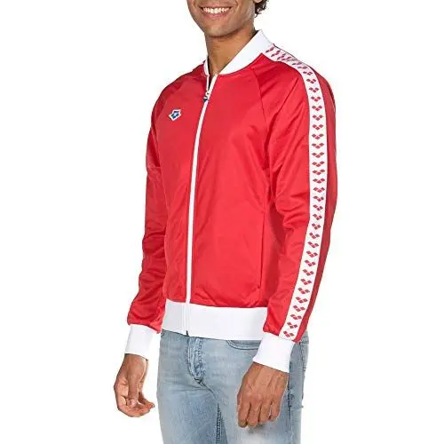 Produktbild: Arena Herren Relax Iv Team Trainingsjacke mit durchgehendem Reißverschluss, Rot/Ausflug, einfarbig (Getaway Solids), L