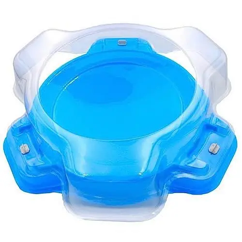 Produktbild: Arena Kampfarena Battle Stadium für Beyblade Burst Surge Quad Drive und Metal Fusion Kampfkreisel Arena Stadium BB-00 Blau XL