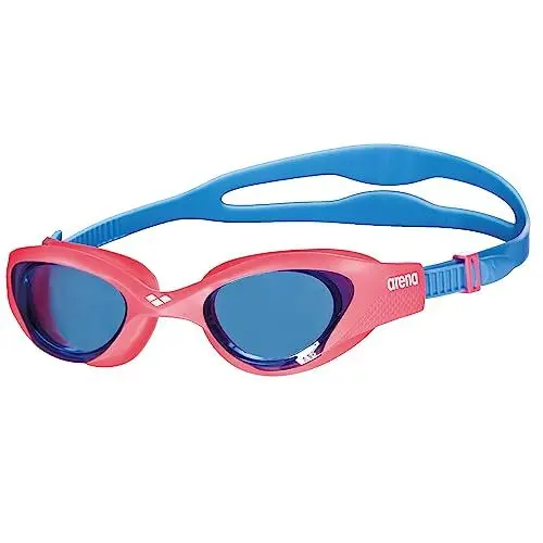 Produktbild: Arena The One Junior Kinderschwimmbrille, Schwimmbrille mit Großen Gläsern, Anti-Beschlag und UV-Schutz, Selbstjustierender Nasensteg, Orbit-Proof-Dichtungen