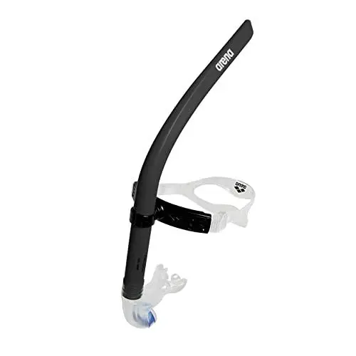 Produktbild: Arena Unisex-Adult Snorkel Swim Schnorchel III für Erwachsene, Einweg-Schwimmschnorchel, Geeignet für das Training im Meer und im Pool, Präzisionsanpassung mit Schnalle, Schwarz, Einheitsgröße