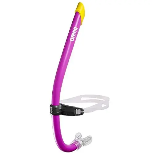 Produktbild: Arena Unisex Erwachsene Snorkel Swim Schnorchel Pro III, Schwimmschnorchel Mundstücken und Zwei Atemreglern, Geeignet für das Training im Meer und im Pool, Präzisionsanpassung mit Schnalle, Pink, NS