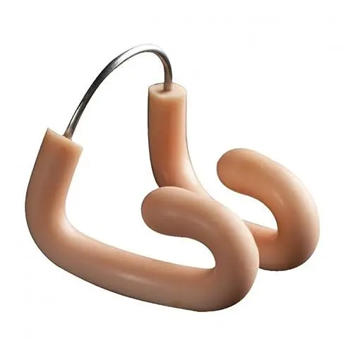 Produktbild: arena Unisex Schwimm Nasenklammer für Anfänger (Weiche Polsterung), Flesh (19), One Size