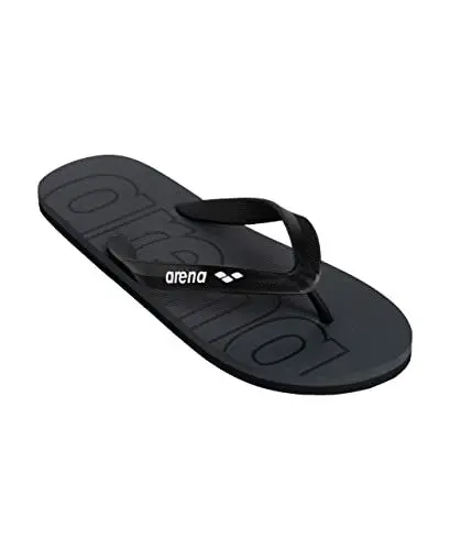 Produktbild: arena Flip Flop Unisex Zehentrenner für Herren und Damen, Badelatschen für Meer und Schwimmbad, Schnelltrocknende Flip Flops mit Weicher, Dämpfender Sohle und Optimalem Grip auf Nassen Oberflächen