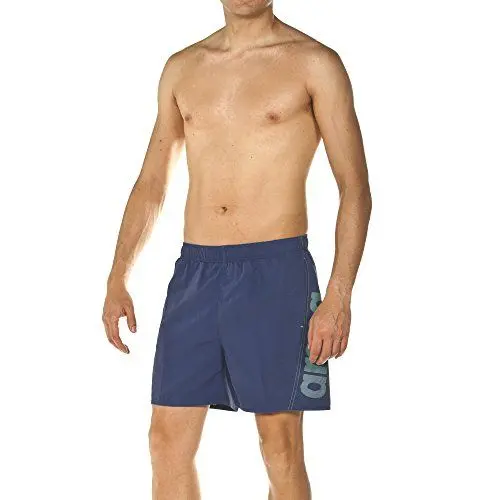 Produktbild: arena Fundamentals Logo Badeshorts Herren für Pool und Meer, Schwimmshorts aus Weichem und Schnelltrocknendem Material, Badehose mit Netz-Innenslip
